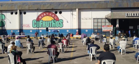 Bajo estrictos protocolos sanitarios se realizó la asamblea del mercado COFRUTHOS