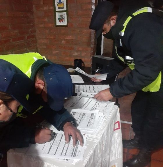 La Policía detectó más de mil incumplimientos a las medidas de seguridad sanitaria