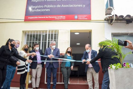 Se inauguró en Orán una oficina de la Inspección General de Personas Jurídicas