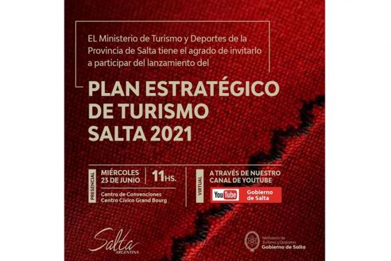 Hoy se lanzará el Plan Estratégico de Turismo Salta 2021