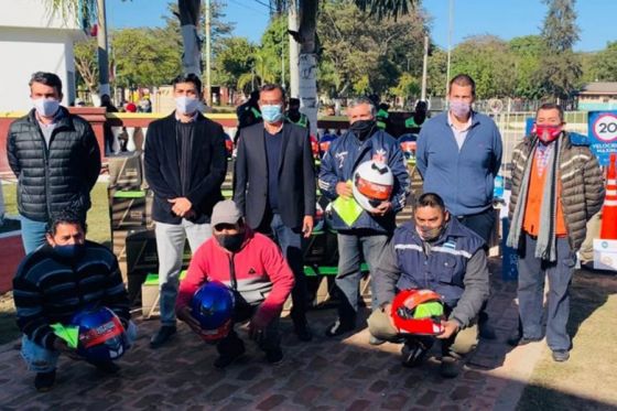 Seguridad Vial concientizó sobre el uso del casco en el norte provincial