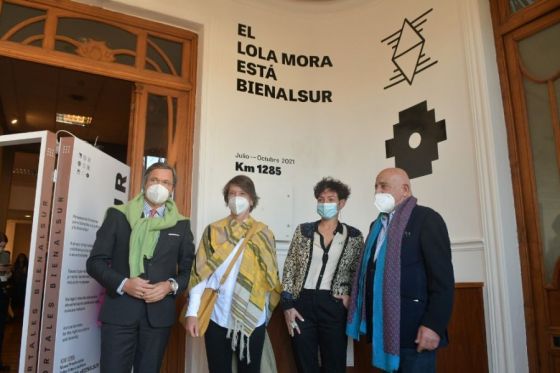 Inauguran la Muestra Bienalsur en el Bellas Artes de Salta “Lola Mora”