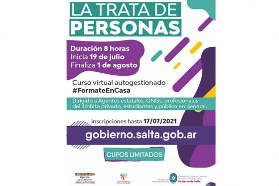 Nueva edición del curso autogestionado: Trata de Personas