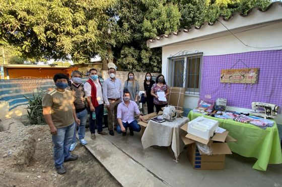 En Orán, proyectos productivos recibieron herramientas y maquinarias