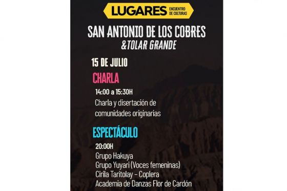 Hoy es el último día de Lugares - Encuentro de Culturas