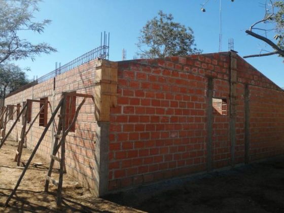 En el paraje Santa Rosa se construye un centro de salud