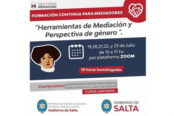 Ciclo de talleres destinado a mediadores privados y comunitarios de Provincia