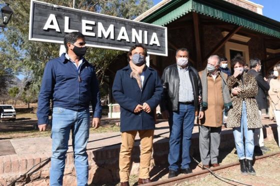 El gobernador Sáenz inauguró el Centro de Interpretación de la Quebrada de las Conchas en Alemanía