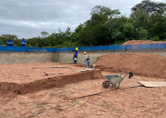 En Metán avanza la obra en la planta potabilizadora