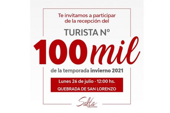 La Provincia recibirá al turista Nº 100 mil de la temporada de invierno