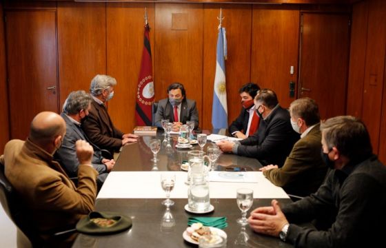 El gobernador Sáenz se reunió con la Mesa de Enlace de Entidades Agropecuarias