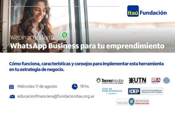 Emprendedores de toda la provincia podrán capacitarse en redes y herramientas digitales