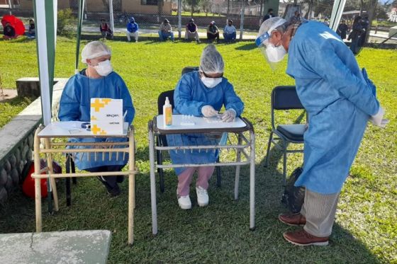 Hoy se realizarán hisopados en barrio Constitución