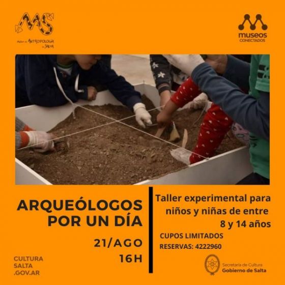 Mes de las Infancias: El Museo de Antropología realizará el Taller “Arqueólogos por un día”