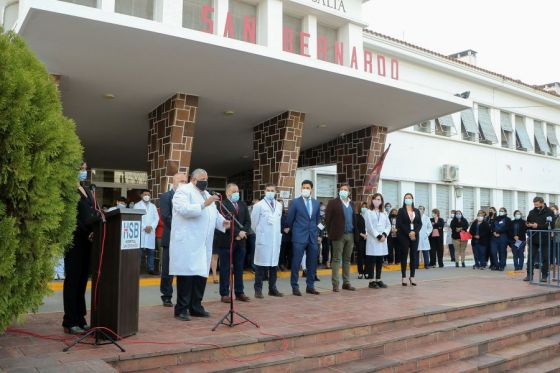 “El San Bernardo es el buque insignia de la Salud Pública del NOA”