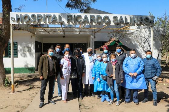 Autoridades de Salud Pública recorrieron el hospital de El Potrero