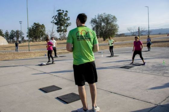 Horarios de gimnasia en los Parques Urbanos durante setiembre