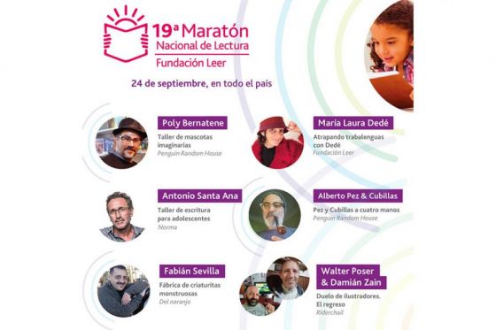 Educación invita a participar de la 19º Maratón Nacional de la Lectura