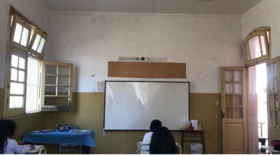 Se realizaron obras de refacción de la escuela Julio A. Roca