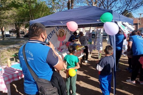 Niños de zona norte participaron de una jornada preventiva de seguridad ciudadana