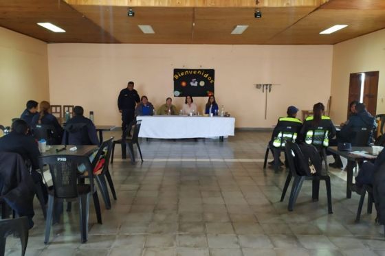 En Coronel Moldes se brindó una capacitación en derechos humanos y trata de personas