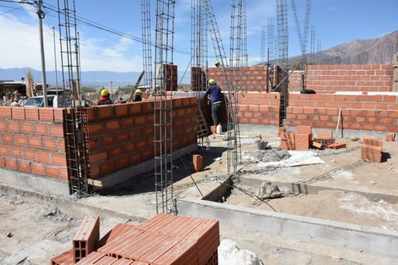 El IPV construye en Cafayate viviendas con sistema bioclimático