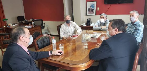 El directorio de Enreja recibió a las autoridades del Instituto Provincial de Juegos de Azar de Jujuy