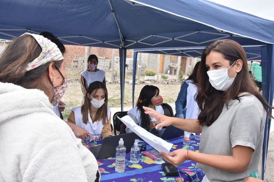 Operativo programa Mi Pieza: Derechos Humanos e IPV hoy prestan servicios en barrio San Justo II