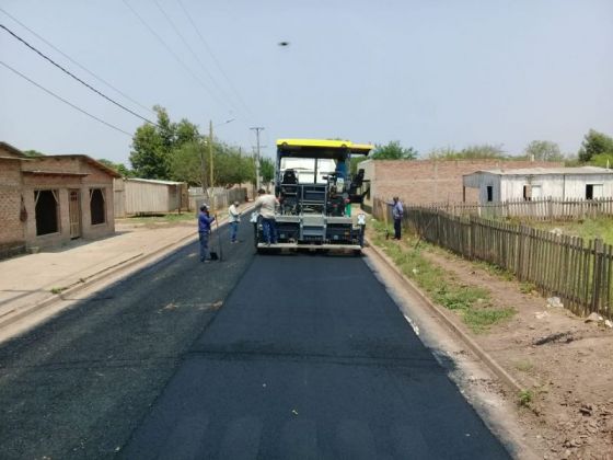 El consorcio de pavimentación del norte finalizó una obra en Urundel y se traslada a Orán