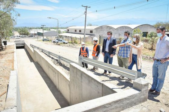 Las obras del parque industrial de la Capital tienen un 95.5% de avance