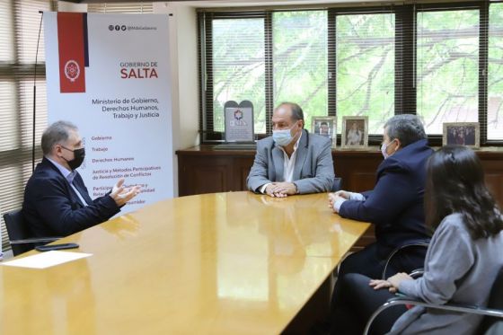 Agenda de trabajo con la Cámara de Comercio de Salta