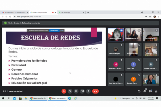 La Escuela de Redes de Salta dicta cursos autogestionados