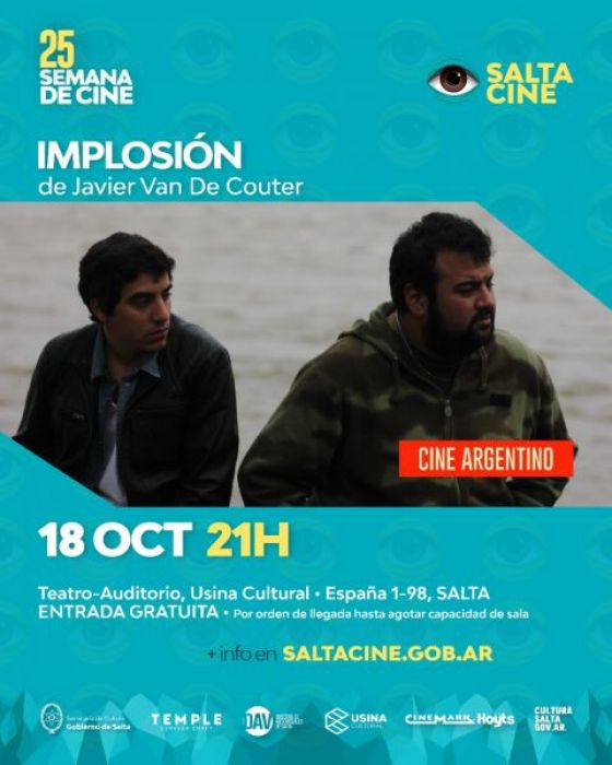 Hoy, última proyección de cine argentino en la 25 Semana de Cine Argentino