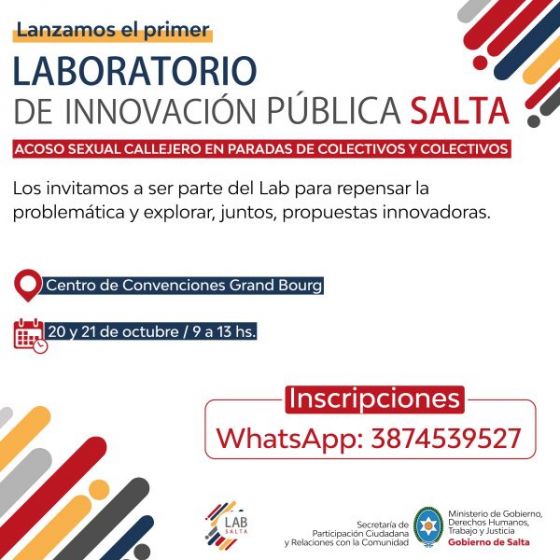 Salta contará con un Laboratorio de Innovación Pública