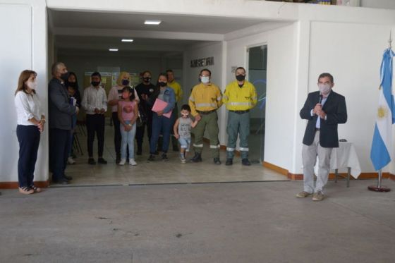 Defensa Civil realizó un acto en honor a los brigadistas forestales fallecidos en Guachipas