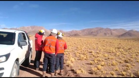 Minería inspeccionó un proyecto de exploración metalífera en la Puna