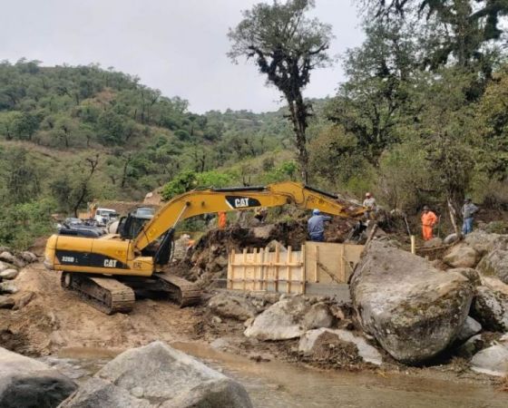 Construyen dos puentes en la ruta provincial 7