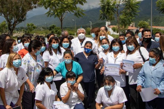 Cuatrocientos tres agentes de Salud Pública fueron designados en planta temporaria