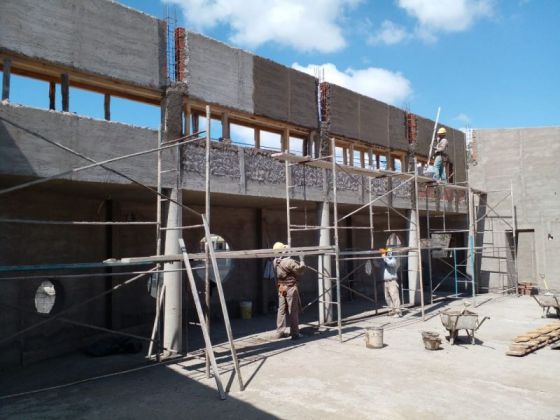 En barrio Solidaridad se construye una nueva sala de nivel inicial