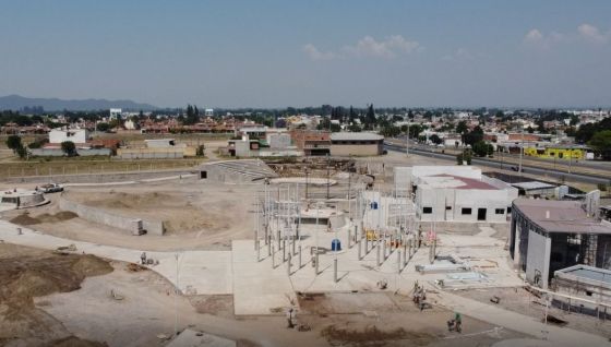 Avanza la construcción del nuevo parque urbano en el sur de la ciudad de Salta