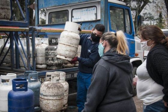 No habrá hoy distribución de la garrafa social