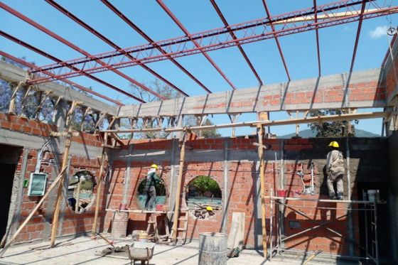 En San Lorenzo se construye una nueva sala de nivel inicial