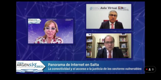 Conectividad digital: Salta mostró su política y avances en ARGENSIG, la escuela argentina de Gobernanza de Internet