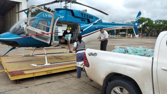 El Gobierno brinda contención a familias afectadas por temporal en Apolinario Saravia