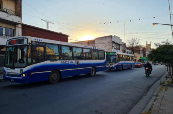 Será normal hoy el servicio de colectivos de SAETA