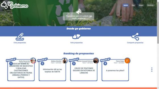 Habilitan una plataforma digital para fomentar la participación ciudadana en la creación de políticas públicas