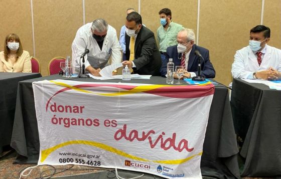 Salud Pública firmó un convenio de sustentabilidad de trasplantes con el INCUCAI