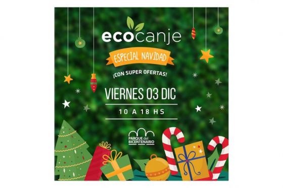 Ecocanje especial de Navidad en el Parque del Bicentenario