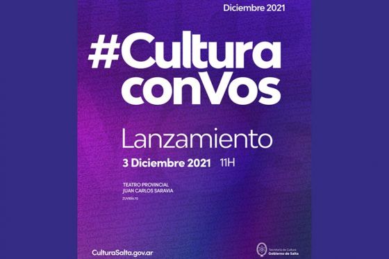 #CulturaConVos: un nuevo ciclo cultural gratuito