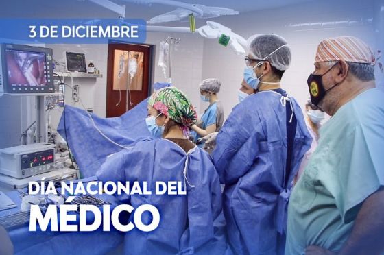 Hoy se conmemora el Día Nacional del Médico